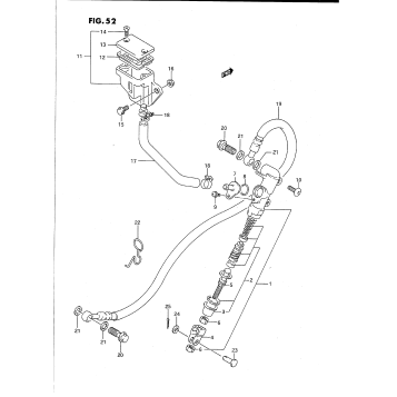 REAR MASTER CYLINDER