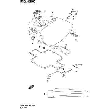 FUEL TANK (VL800L9 E33)