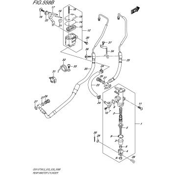 REAR MASTER CYLINDER (GSX-S750AL5 E28)
