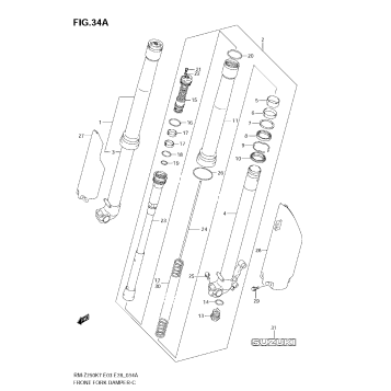 FRONT DAMPER (MODEL K8/K9)
