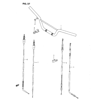 HANDLEBAR-CONTROL CABLE
