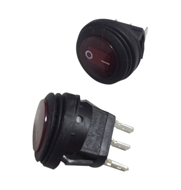 ROUND ROCKER SWITCH