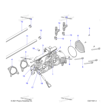 ENGINE, THROTTLE BODY
