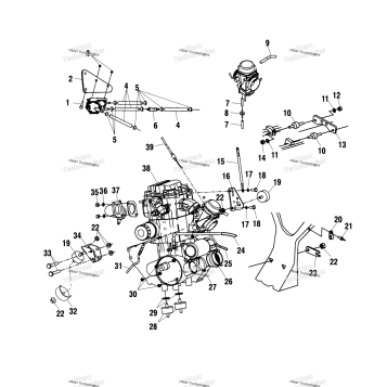 ENGINE MOUNTING ALL OPTIONS