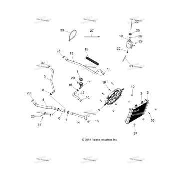ENGINE, COOLING SYSTEM