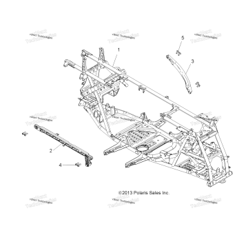 CHASSIS, MAIN FRAME