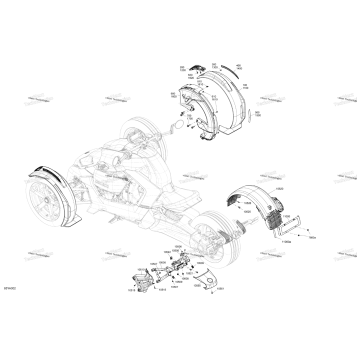 BODY - FENDER KIT - INTERNATIONALE