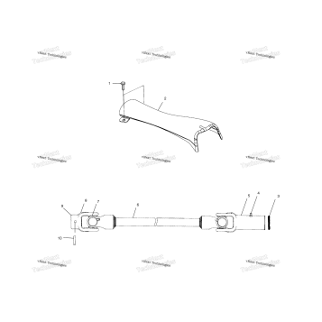 PROP SHAFT A01CL50AA