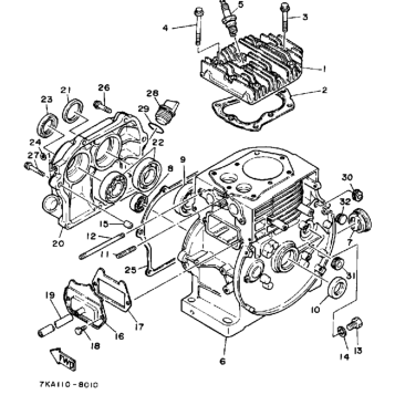 CYLINDER - CRANKCASE