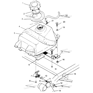 FUEL TANK W968540