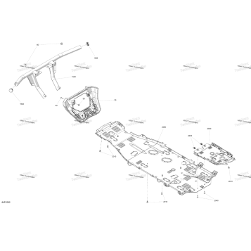BODY - SKID PLATE AND BUMPER