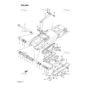 REAR SWINGING ARM (MODEL M/N)