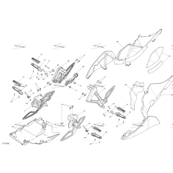 BODY AND ACCESSORIES - FOOTREST