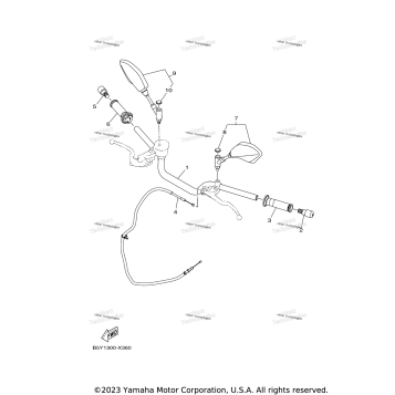 STEERING HANDLE & CABLE