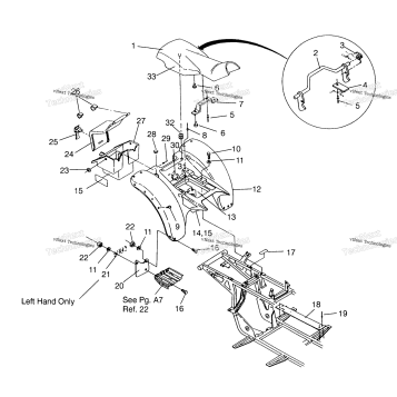 REAR CAB ASSEMBLY SPORT 400L