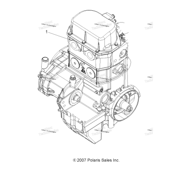 ENGINE, SHORT BLOCK