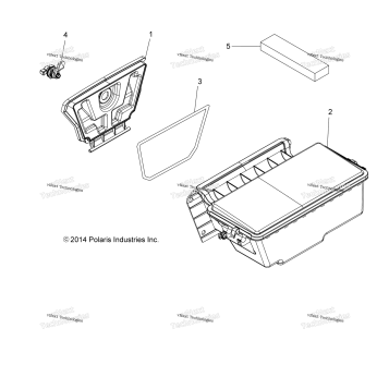 BODY, STORAGE, REAR