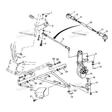 AARM/STRUT MOUNTING