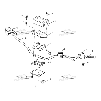 STEERING HANDLEBAR SPORT 400L