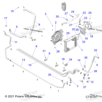 ENGINE, COOLING SYSTEM