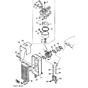 AIR FILTER - CARBURETOR