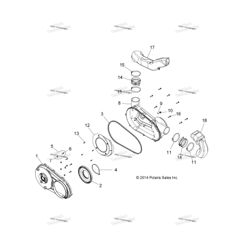 BODY, CLUTCH COVER