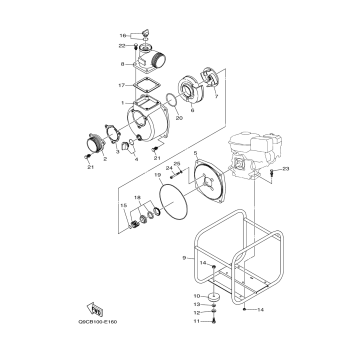 WATER PUMP 2 YP30G USA CAN