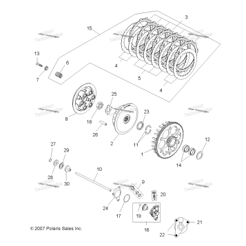 ENGINE, CLUTCH