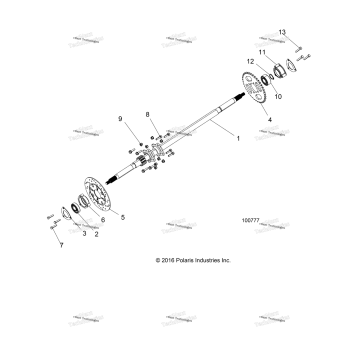 SUSPENSION, REAR AXLE