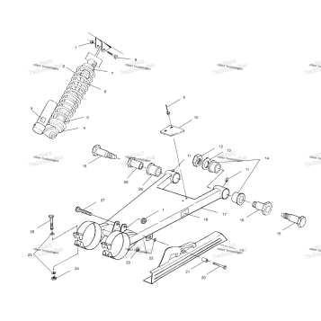 SWING ARM/SHOCK MOUNTING