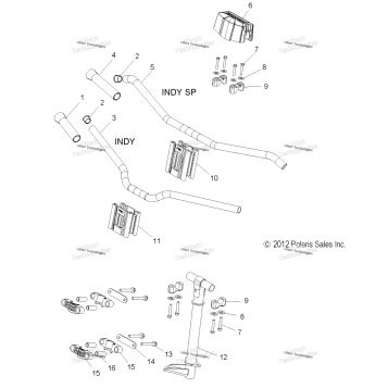 STEERING, UPPER & HANDLEBAR ASM