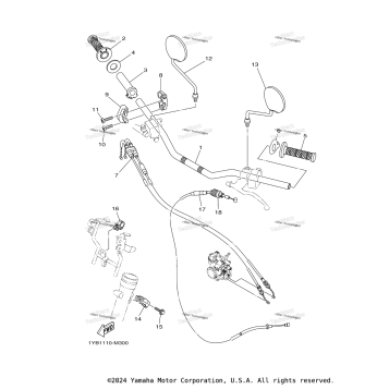 STEERING HANDLE & CABLE