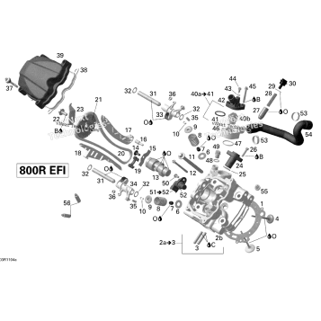 CYLINDER HEAD, FRONT