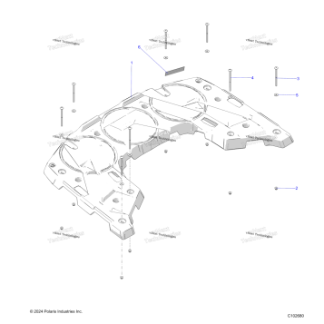BODY, REAR RACK