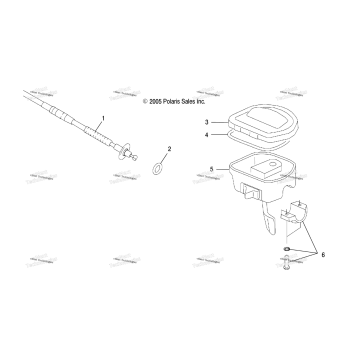 CONTROLSTHROTTLE ASM