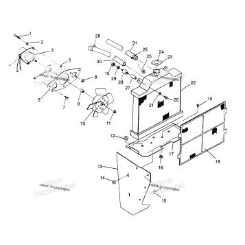 COOLING SYSTEM 2X4 400L