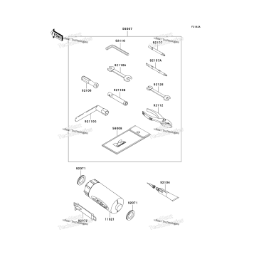 OWNER'S TOOLS (JH1100-B3/B4)