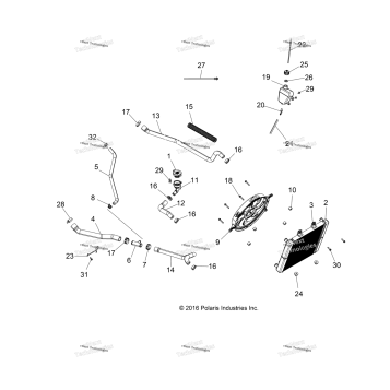 ENGINE, COOLING SYSTEM