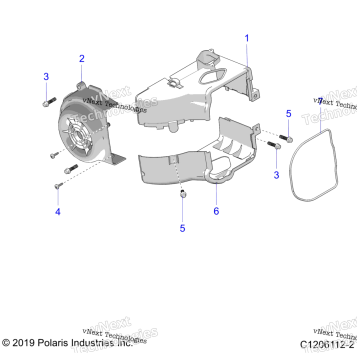ENGINE, FAN COVER AND SHROUD
