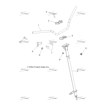 STEERING POST/HANDLEBAR