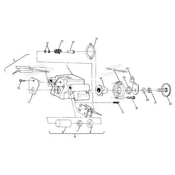 REAR BRAKE ASSEMBLY