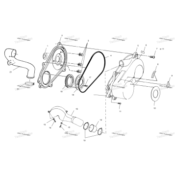 CLUTCH COVER A00CD50AA