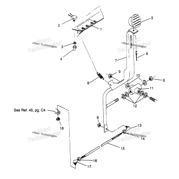 SHIFT LINKAGE ASSEMBLY TRAIL BLAZER