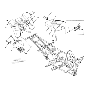 REAR CAB ASSEMBLY 6X6