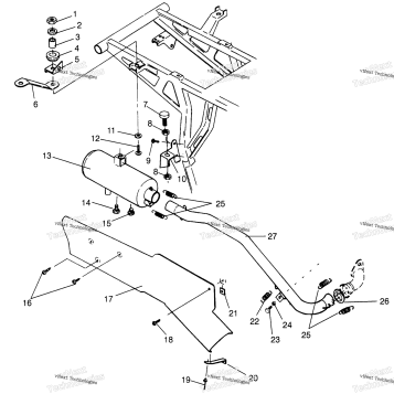 EXHAUST SYSTEM MAGNUM 2X4