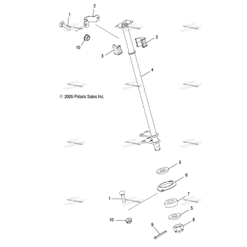 STEERING POST