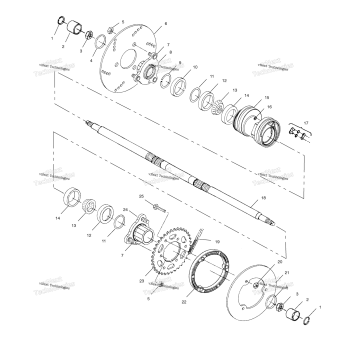 REAR HOUSING