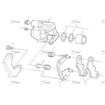 FRONT BRAKE A00CD32AA
