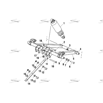 FRONT TORQUE ARM S02NL8CS/CSA