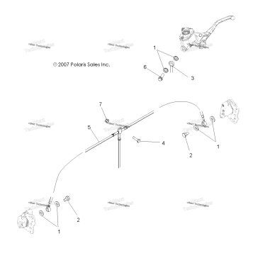 BRAKES, FRONT BRAKE LINES